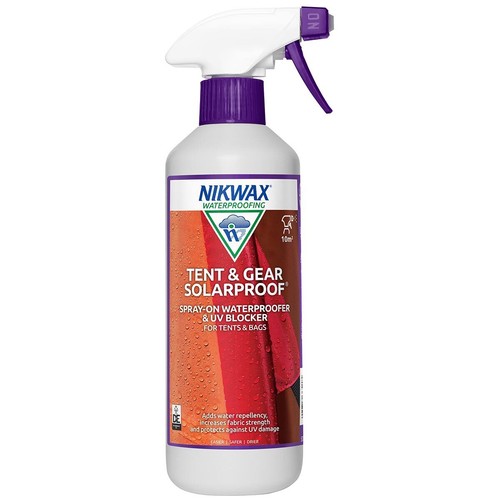 Nikwax tent gear - nikwax, solarproof