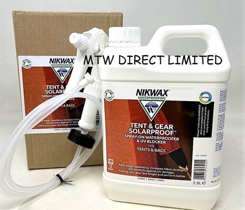 Nikwax tent gear spray - nikwax, on