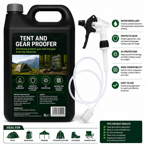 Tent and gear - gear,
