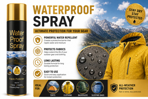 Waterproof spray for tent - spray,