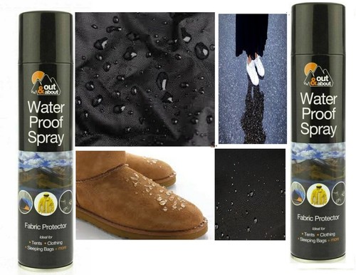 Waterproof spray protects - spray,