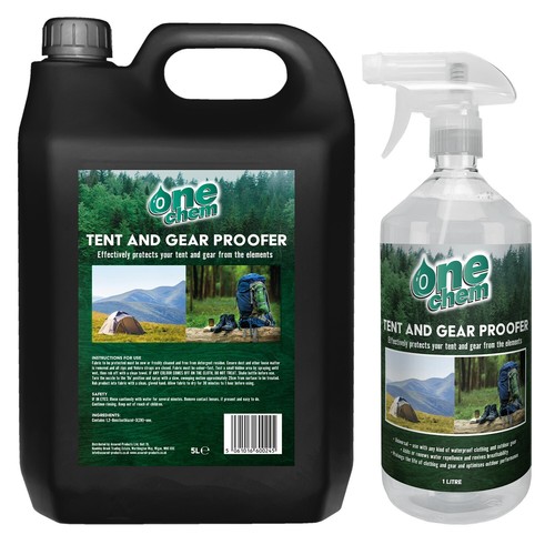 Tent and gear waterproofer 1l - tent,