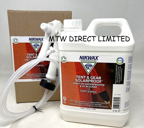Nikwax tent gear - spray, on