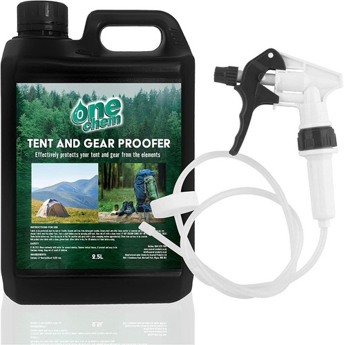 Tent and gear waterproofer 5 - waterproofer, 2.5